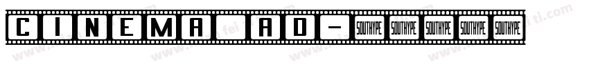 CINEMA AD字体转换